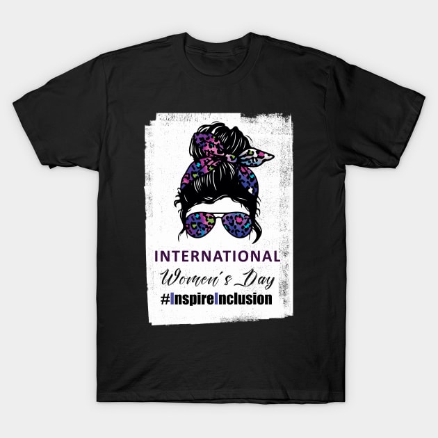 International Women's Day 2024 Inspire Inclusion T-Shirt by anonshirt